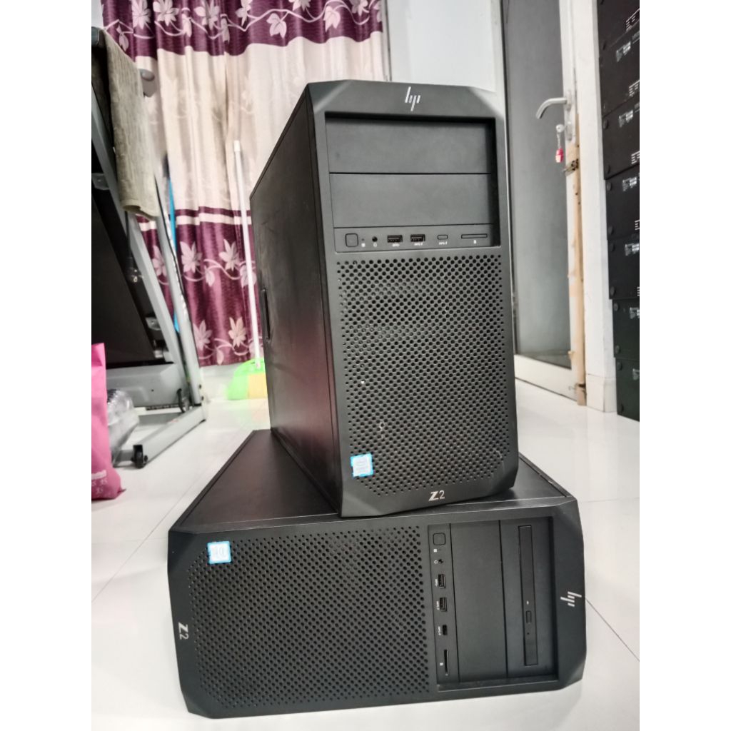 PC WORSTATION TOWER HP Z2 G4 INTEL CORE I7_8700 RAM 32 GB SSD 512 GB SIAP BUAT KERJA BERAT