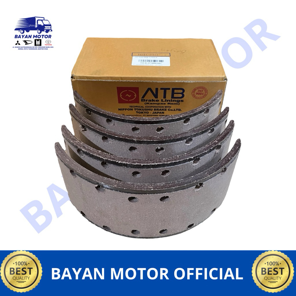 Brake Lining Kampas Rem Isuzu ELF NQR 71 - NTB Original