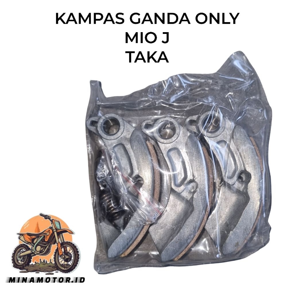 TAKA Kampas Ganda Kopling Otomatis Only Mio J Sparepart Aksesoris Onderdil Motor