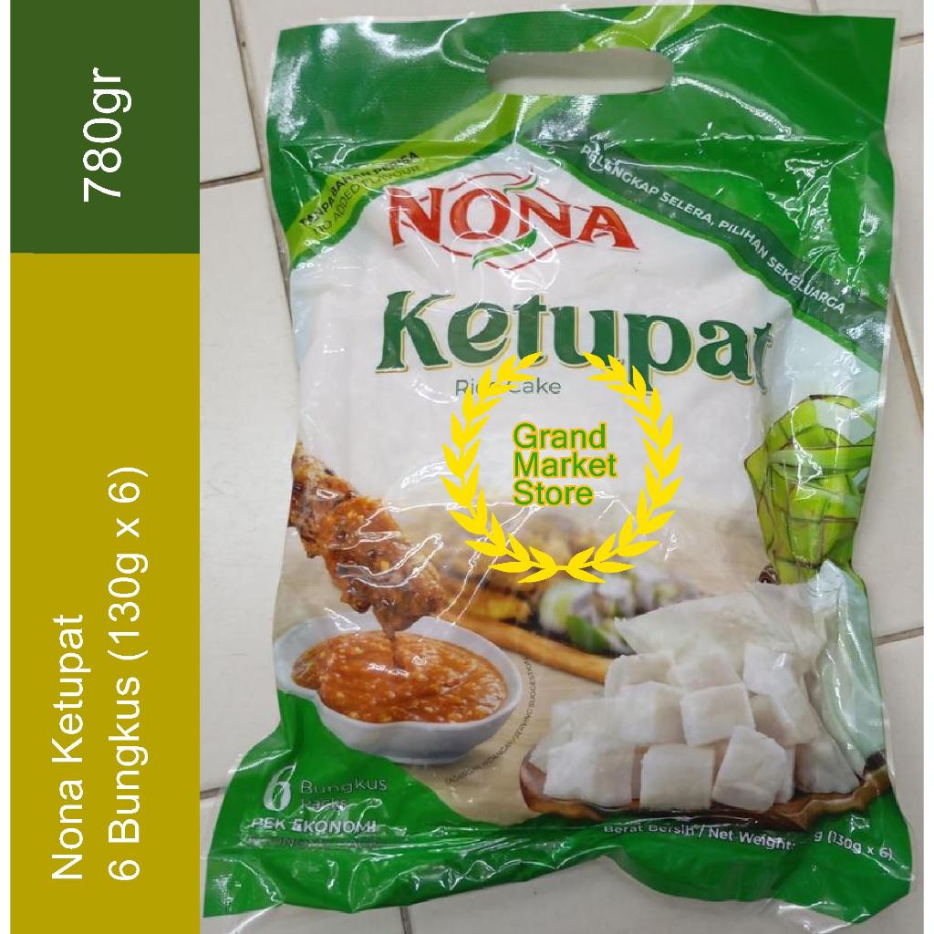 

Nona Ketupat isi 6 bungkus 780 g Nona Ketupat 6pcs Food Malysian Satay Rice Isi 6 Bungkus Ketupat Instan 780gr Nonna Ketupat Tanpa Bahan Pewangi Membuat Ketupat Cepat Instan Sate Ketupat Opor Satay Rice Cake Susu Murah Promo Murah