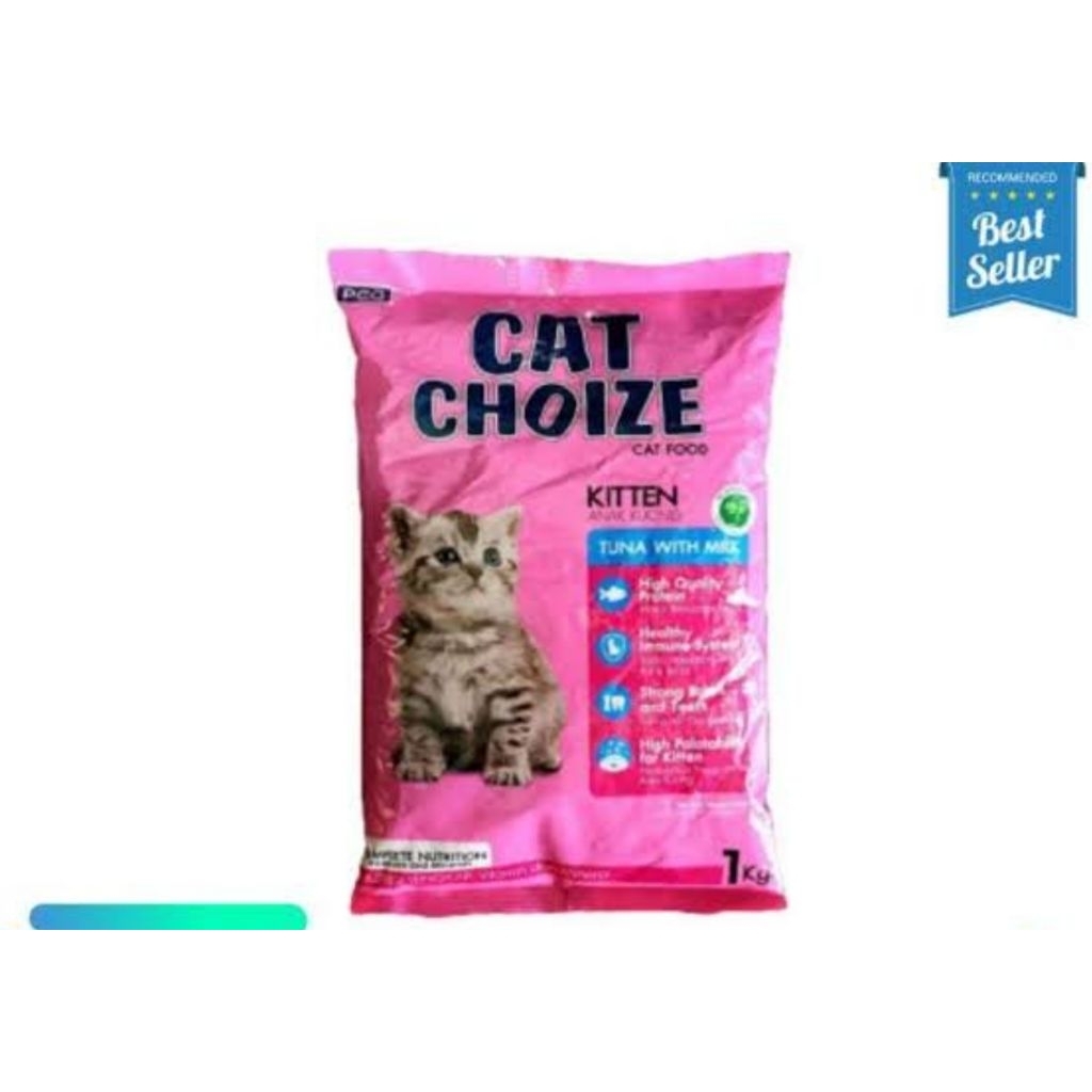 CAT CHOIZE KITTEN TUNA KITTEN makanan anakan kucing cat choize kitten tuna dry food cat food