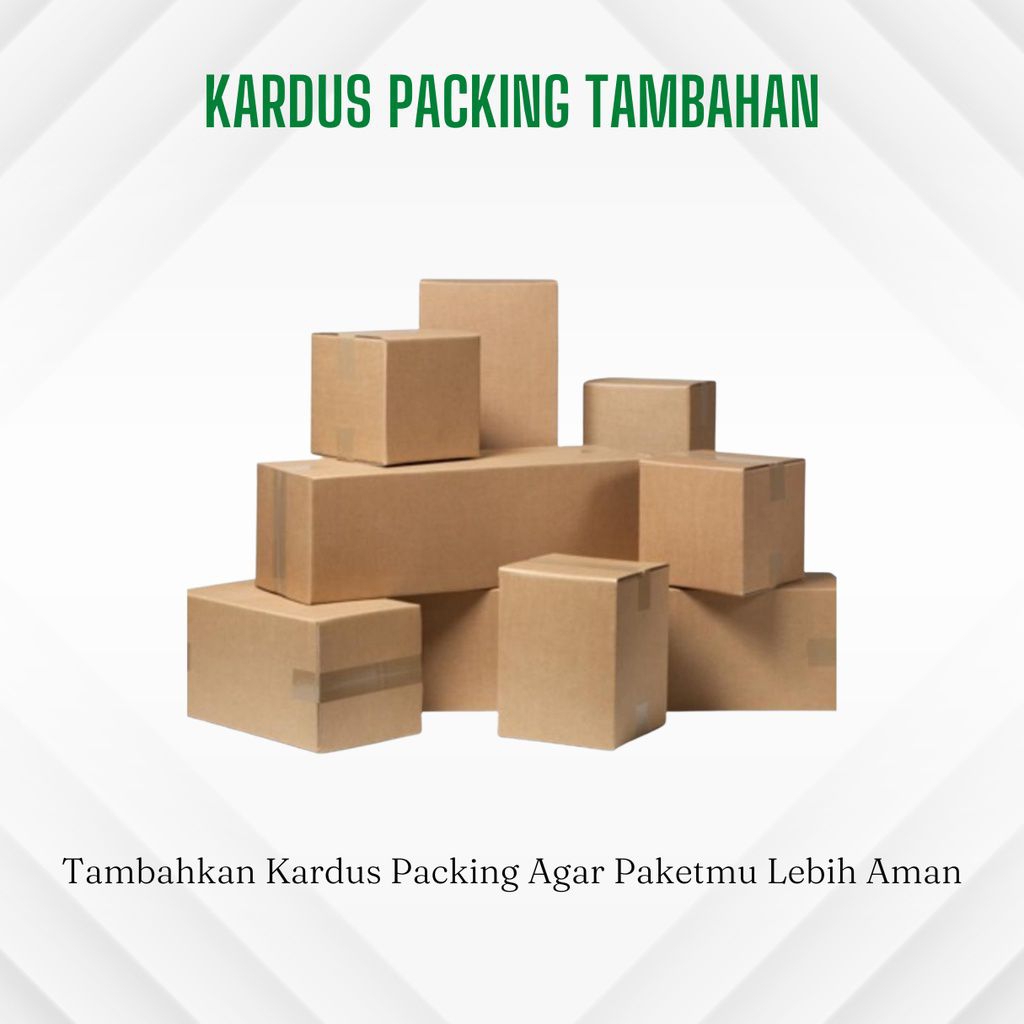 

WAJIB KARDUS TAMBAHAN