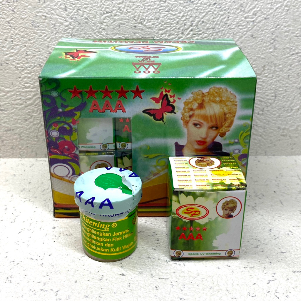 Lusinan Cream UV Whitening Raja Box Segel