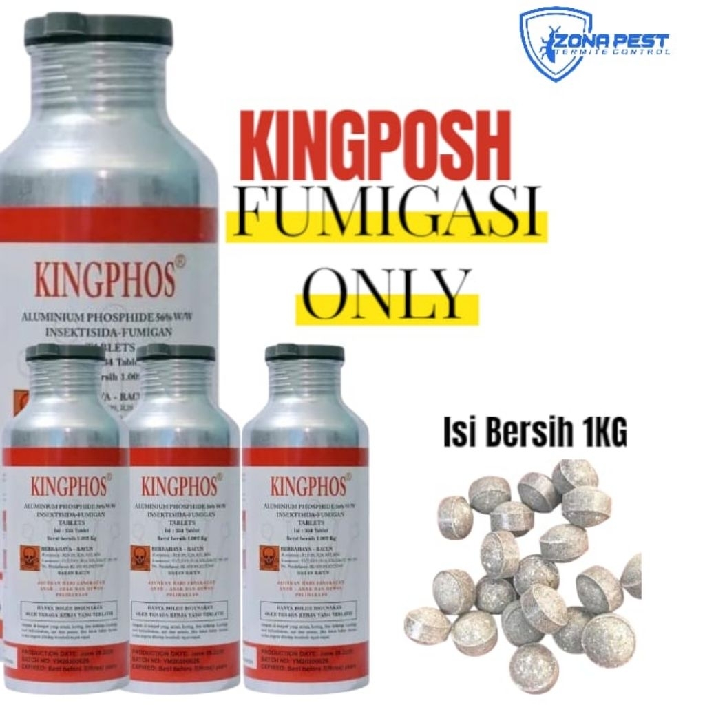 

KINGPOSH FUMIGASI 1KG TABLET