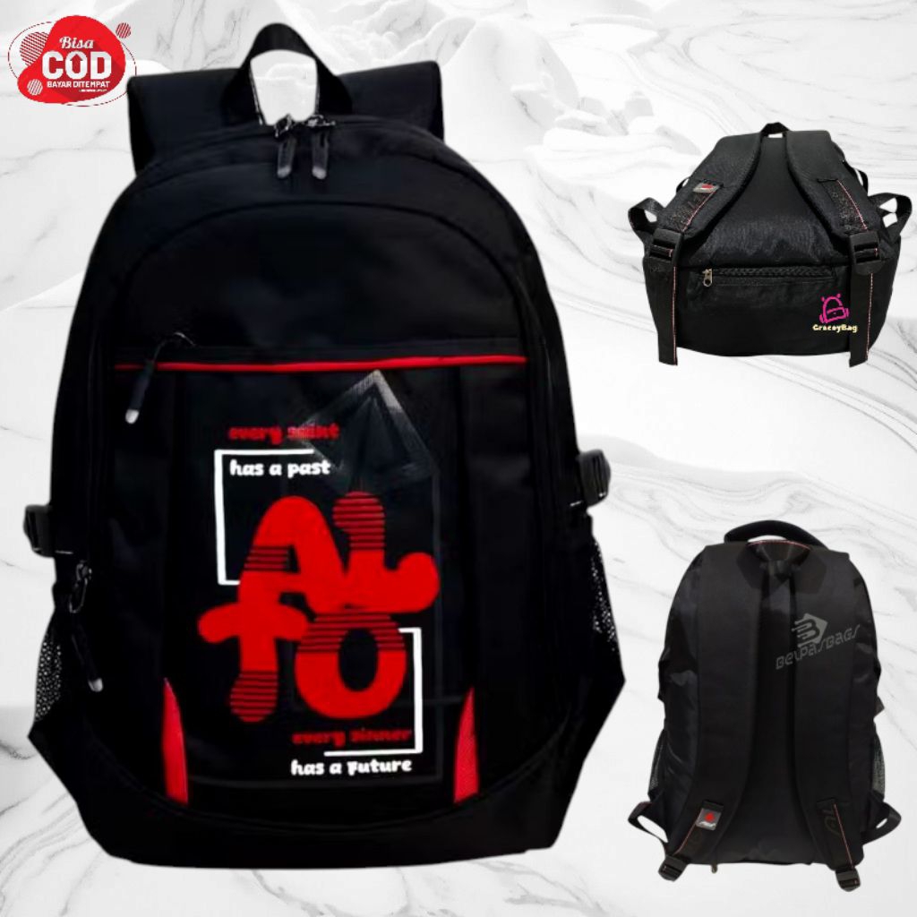 Tas ransel pria wanita dewasa anak sekolah SD SMP SMA original Alto