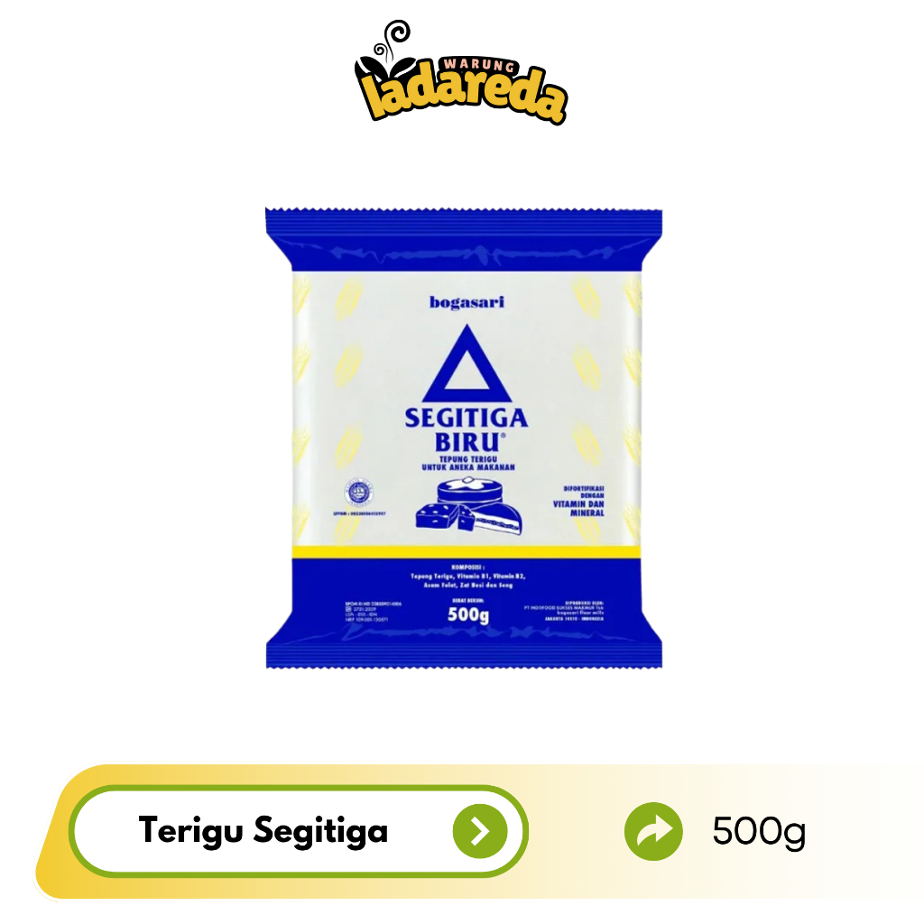 

Bandung Terigu Segitiga Biru Asli Kemasan 500 gr