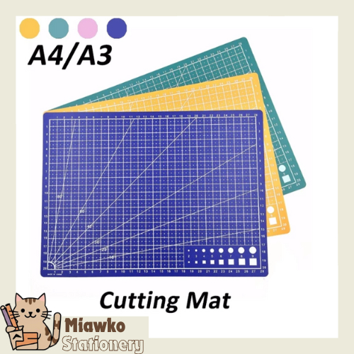 

Alas Potong Ukuran A3/A4/Cutting Mat/Cutting Pad Board Alat DIY - Cutting Mat