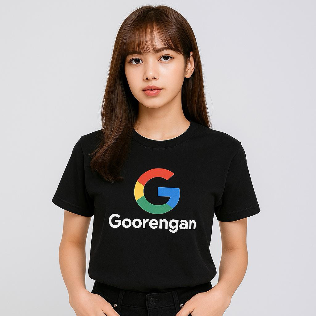 KAOS GOORENGAN - Baju T-shirt Oblong Kata-kata Lucu , Sindiran Uniseks Pria Wanita Kualitas Distro