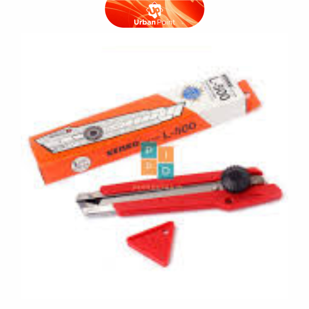 

KENKO Cutter L-500 + Refill L-150 | Pisau Tajam Ukuran Besar Asli