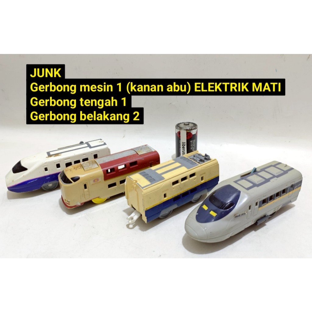 Set junk mati off tomica tomy plarail shinkansen series E4 max s-05 700 hikari rail s-22 sunrise exp
