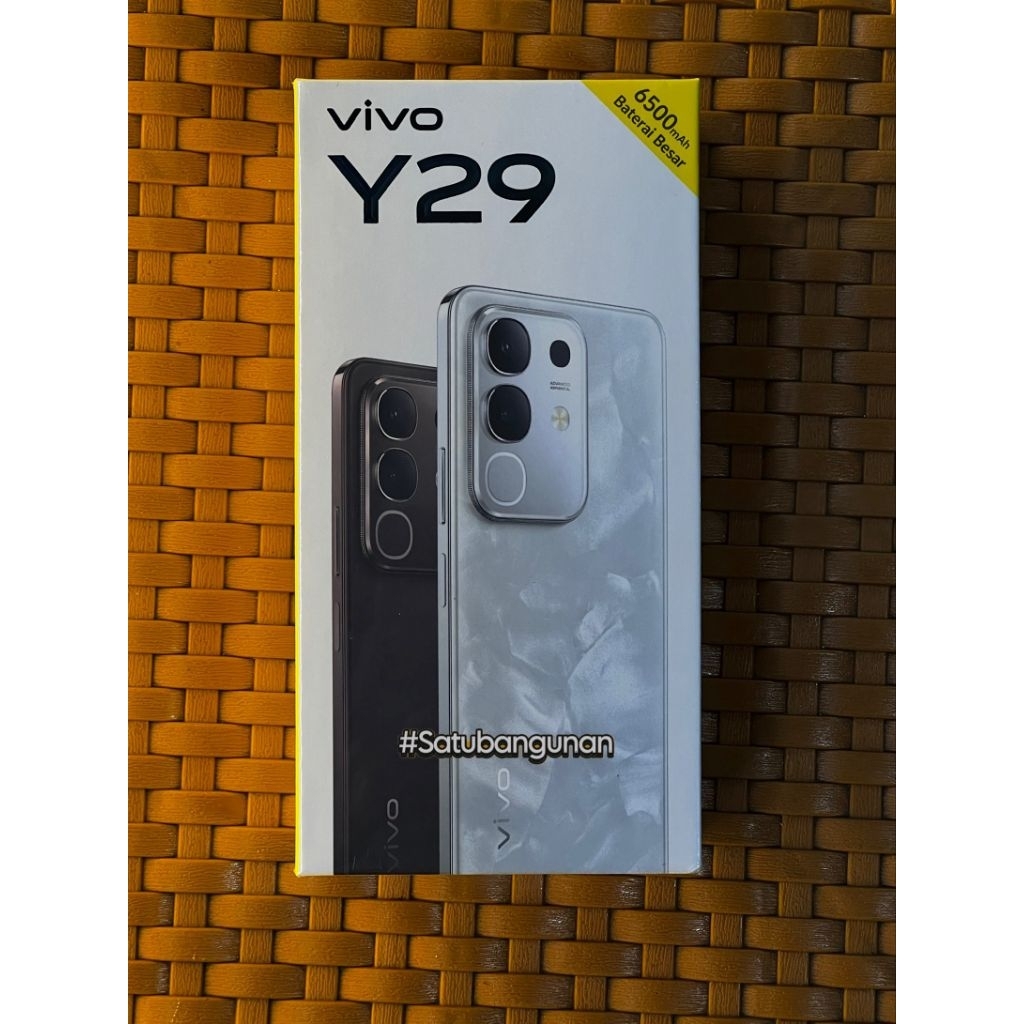 Vivo Y29 Baru Segel Box Garansi Resmi 12 Bulan - 16 Gb Extended Ram