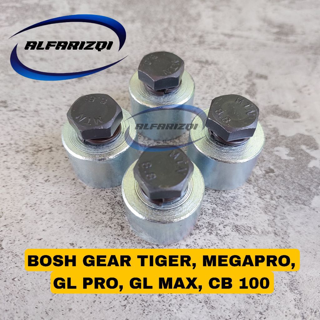 Bosh Gear Tiger Revo Megapro Primus Lama GI Pro Max Drat Full Besi Baut Baja