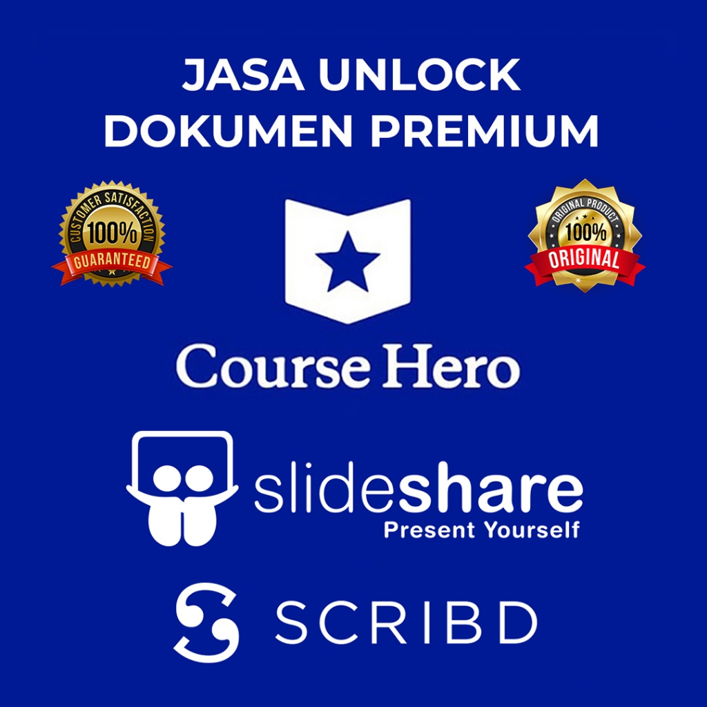 Download Coursehero, Scribd, Slideshare Satuan