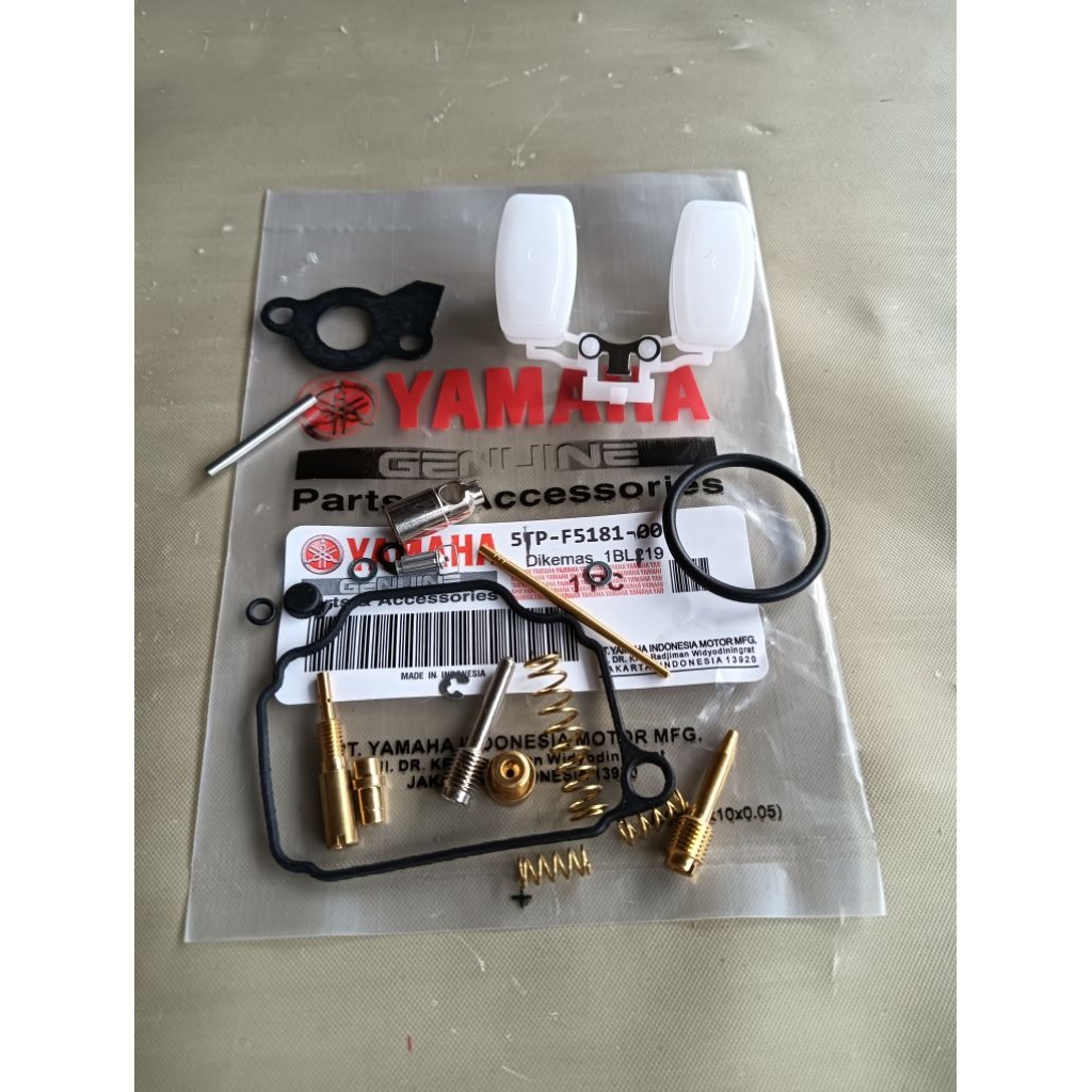 REPAIR KIT KARBURATOR SET+ PELAMPUNG KARBURATOR YAMAHA JUPITER Z VEGA R NEW ORIGINAL