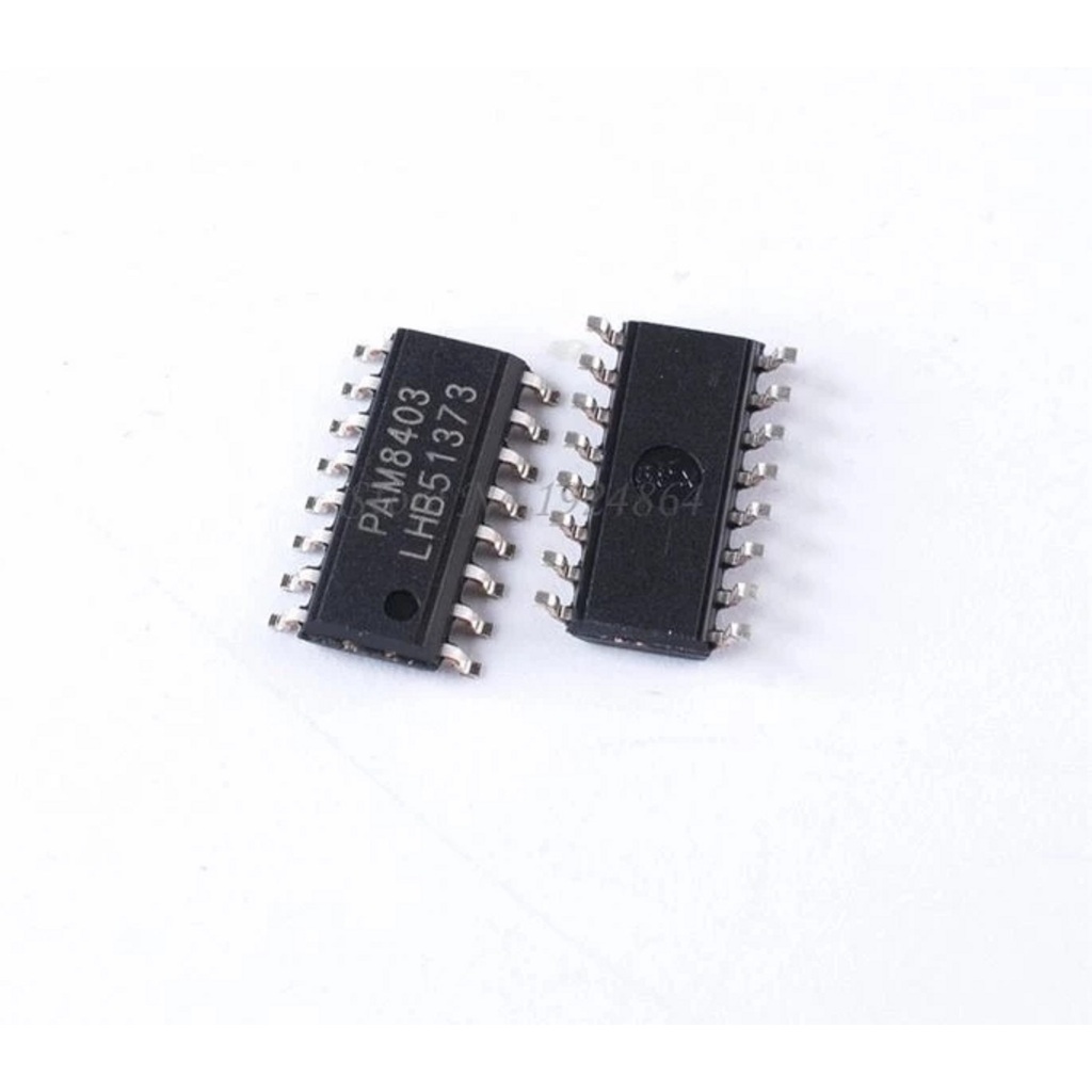 Pangestu Sparepart - IC PAM8403 SOP-16 Chip Amplifier Stereo 2 x 3watt 5v mini Ampli