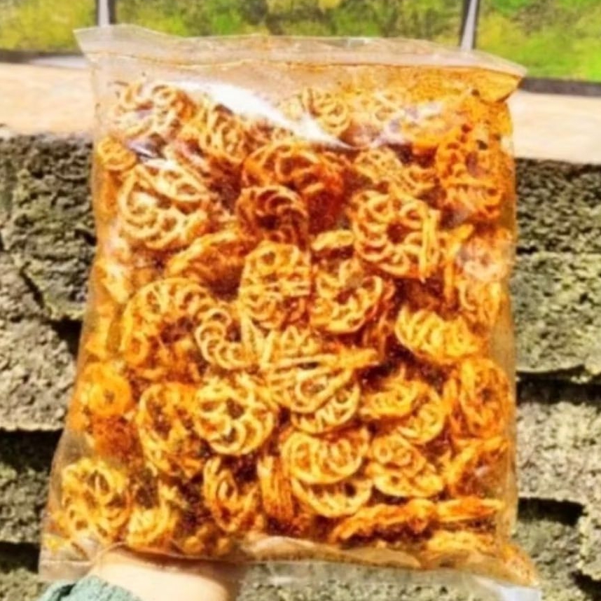 

Seblak Kerupuk Rafael/mawar/pedo pedas kriuk gurih daun jeruk 250gram