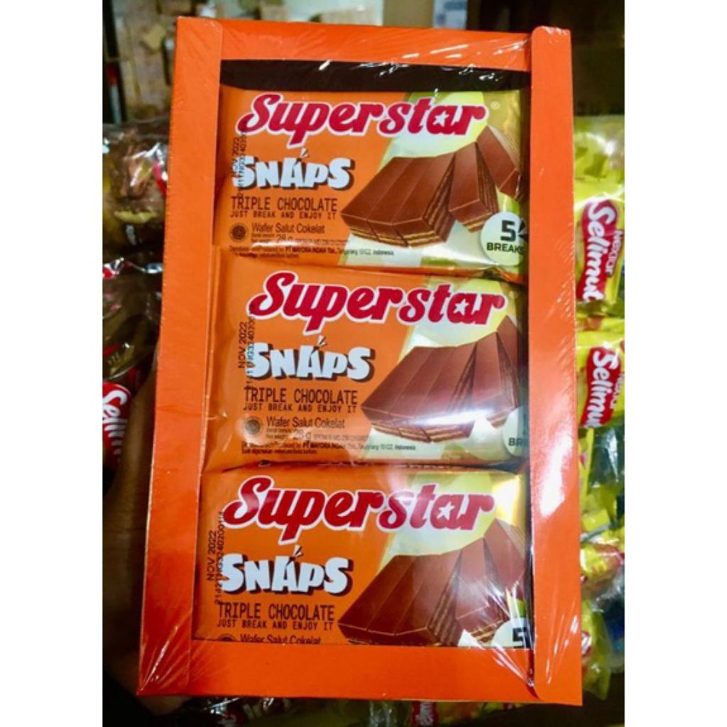 

Superstar Snaps Box Isi 12 Pcs