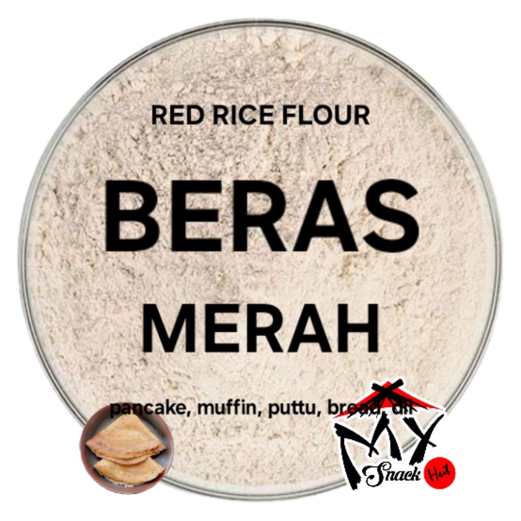 

TEPUNG BERAS MERAH 250GR PURE RED RICE FLOUR POWDER GROUND HALUS HONGMI GARU 홍미가루 ASLI MURNI ALAMI
