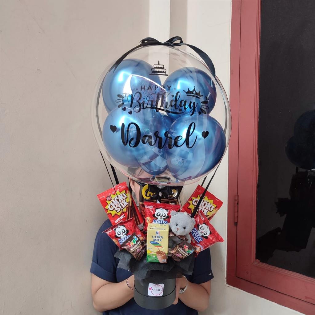 

Buket Balon Snack 10 Snack SMALL Buket Snack Buket Kado Wisuda Ulang Tahun