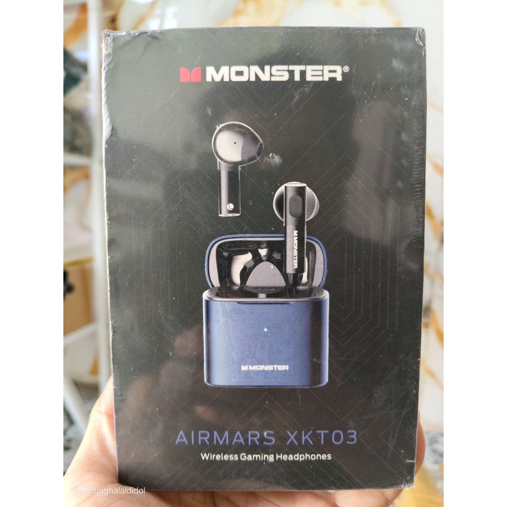 Handsfree headset bluetooth TWS MONSTER AIRMARS XKT03 Original