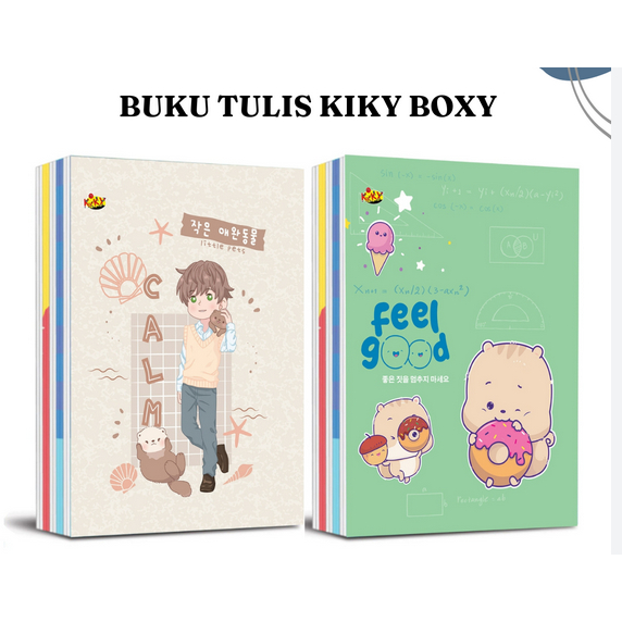

buku tulis boxy KIKY isi 42 harga 1 pack