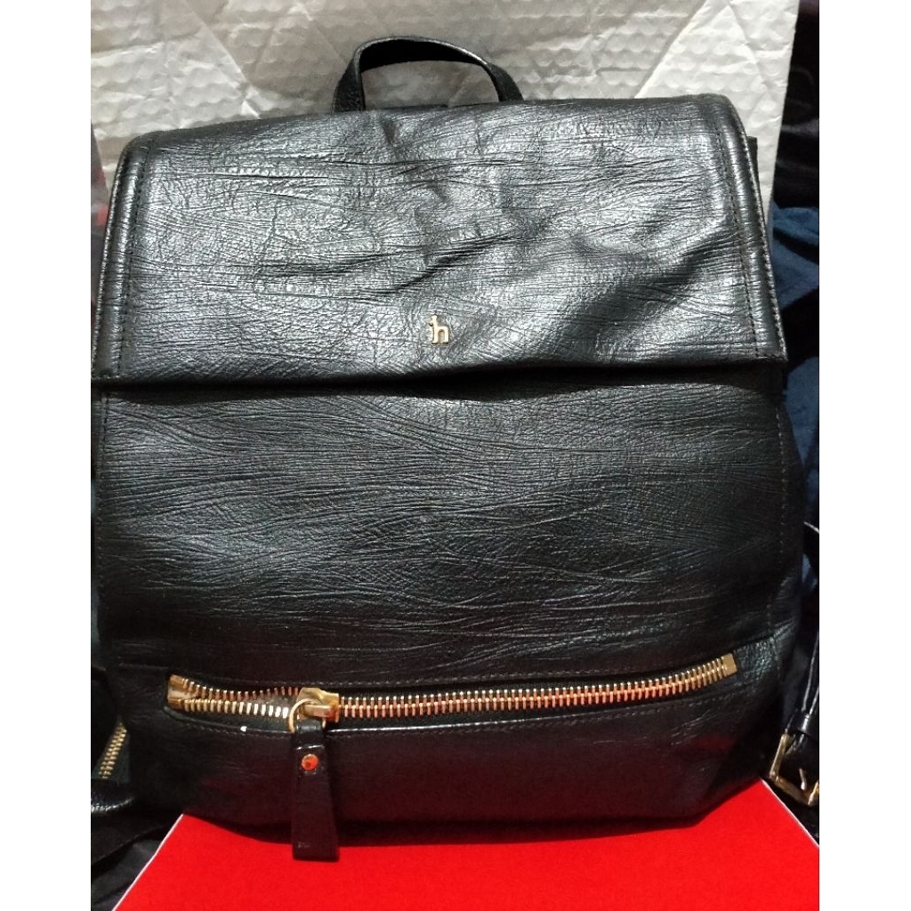 tas PRELOVED ransel kulit asli