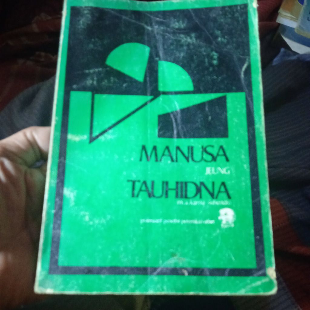 buku Manusa Jeung Tauhidna, buku Islam basa Sunda, original jadul