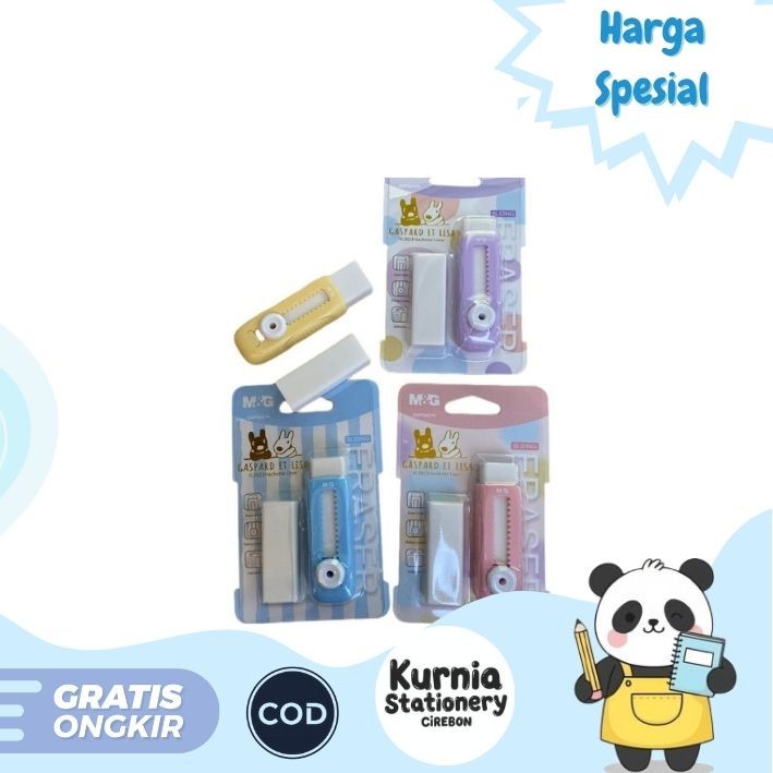

M&G Push Eraser Et Lisa + Refil / Penghapus Sliding QXPQ4274