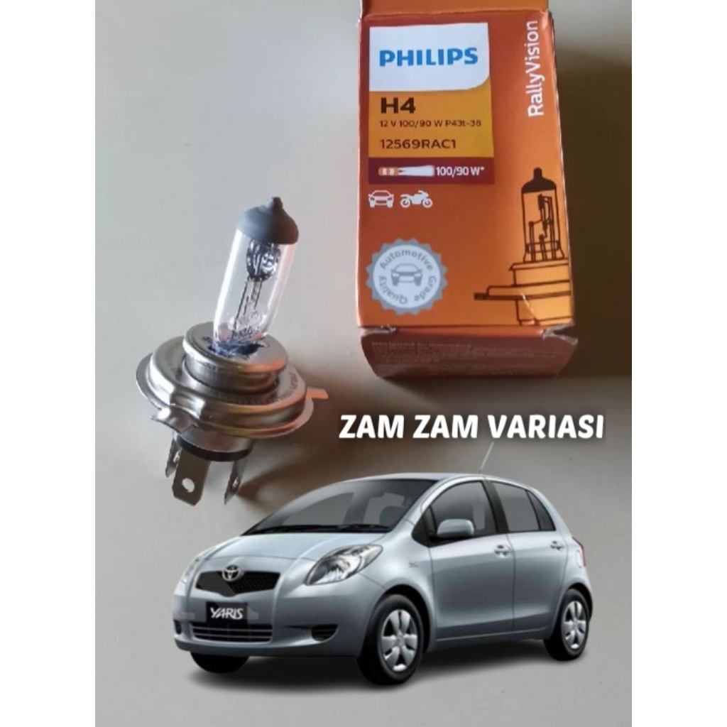 Lampu depan mobil Yaris bakpao