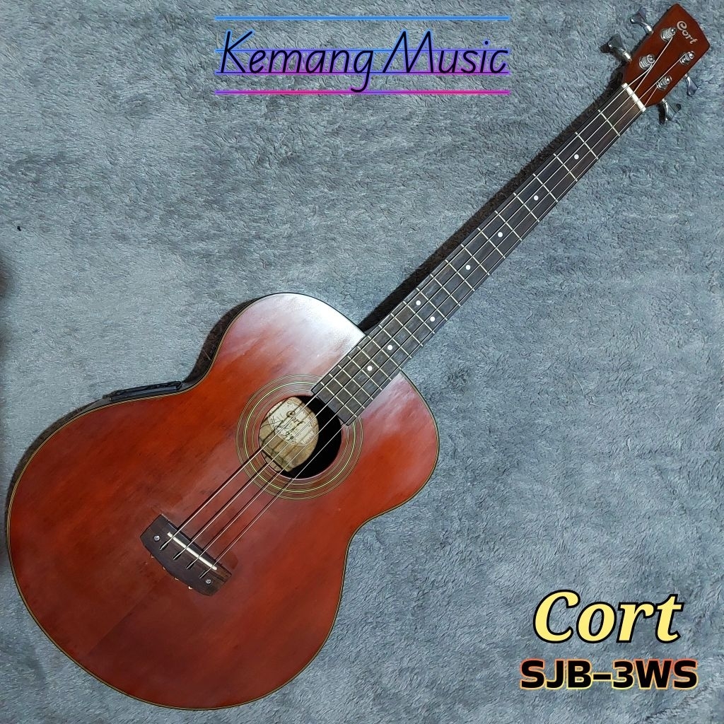 bass short scale bass akustik cort sjb3 bass elektrik