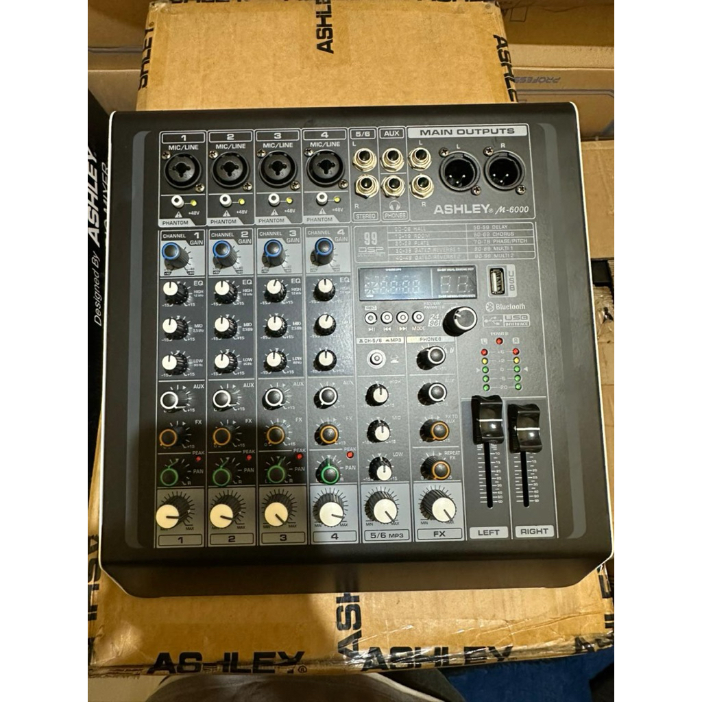 Mixer Power Ashley M6000 Original / Mixer Ashley M6000