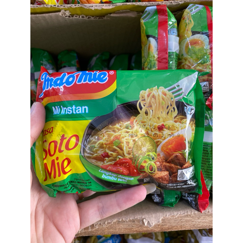

Indomie rasa soto Mie harga 1 bungkus