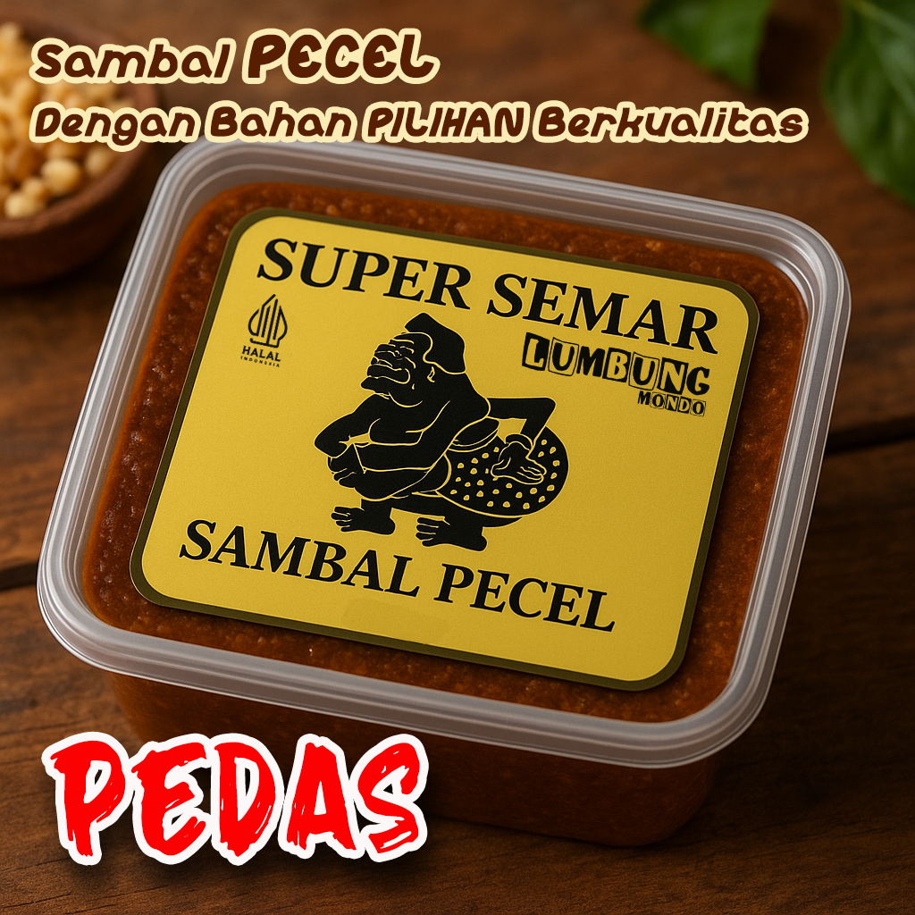 

SAMBEL PECEL "SUPER SEMAR" KHAS KEDIRI PEDAS