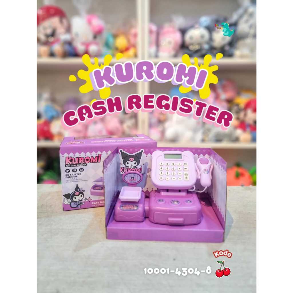 Mainan Anak Kasir Cash Register - KUROMI CASH REGISTER