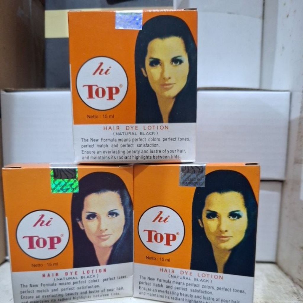 HiTop Semir Rambut Hitam