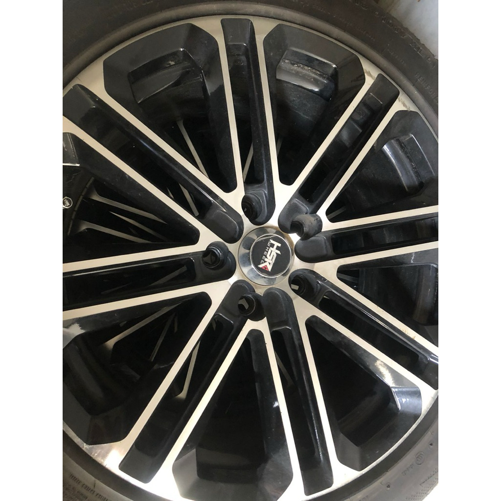 Velg HSR ring 18 + ban accelera, pemakaian 6 bulan