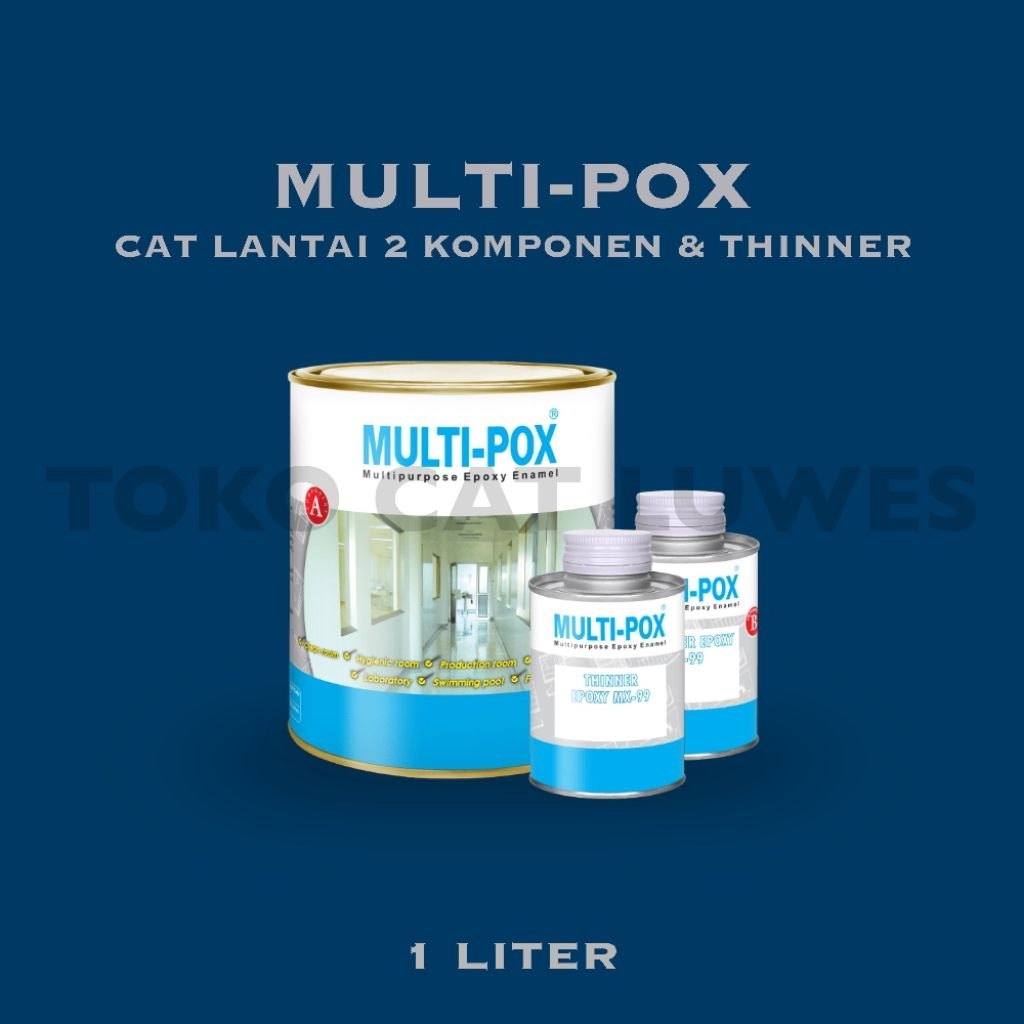 Cat Epoxy Lantai Serbaguna Multipox MX-99 - 1 Liter