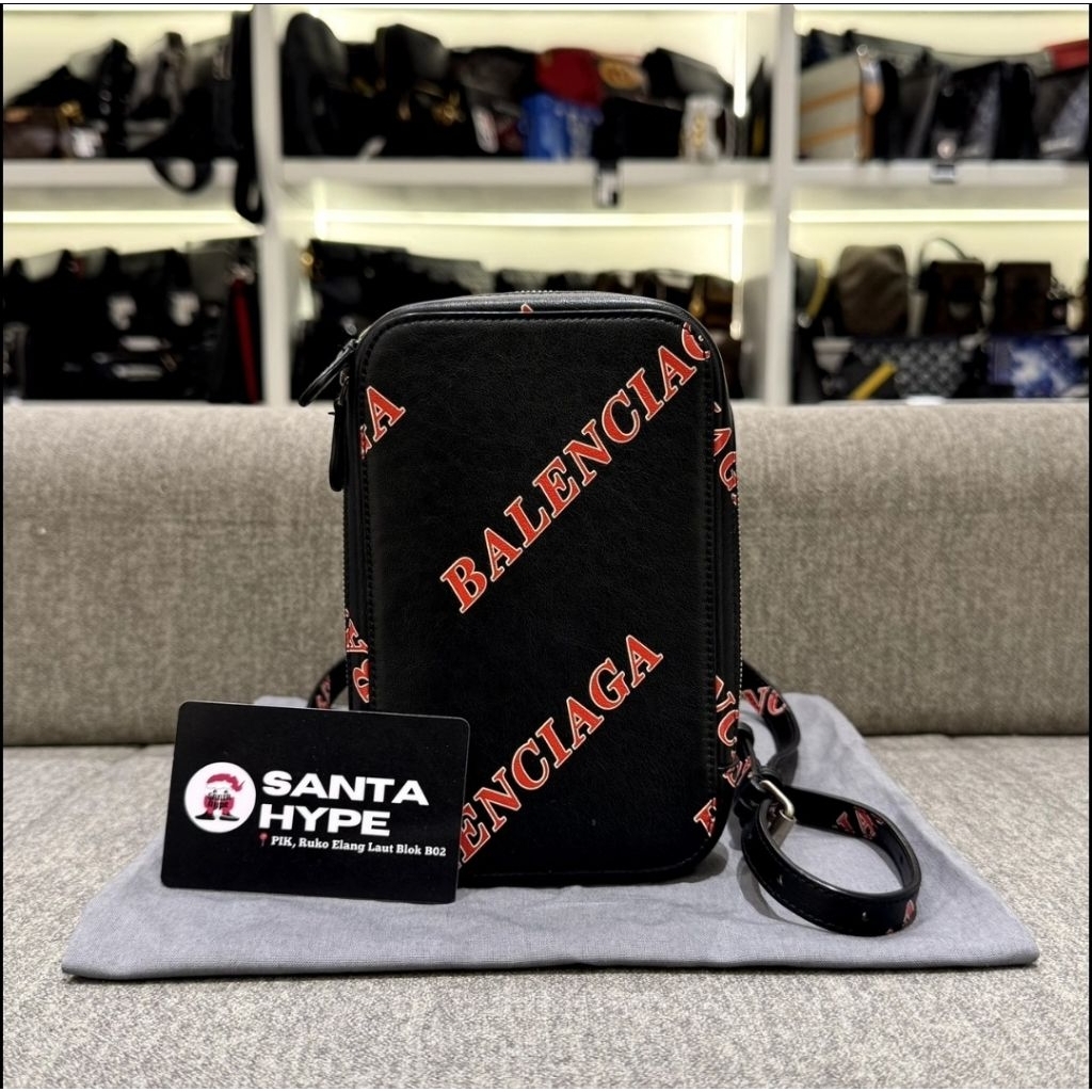 Balenciaga Mini Logo Sling Bag