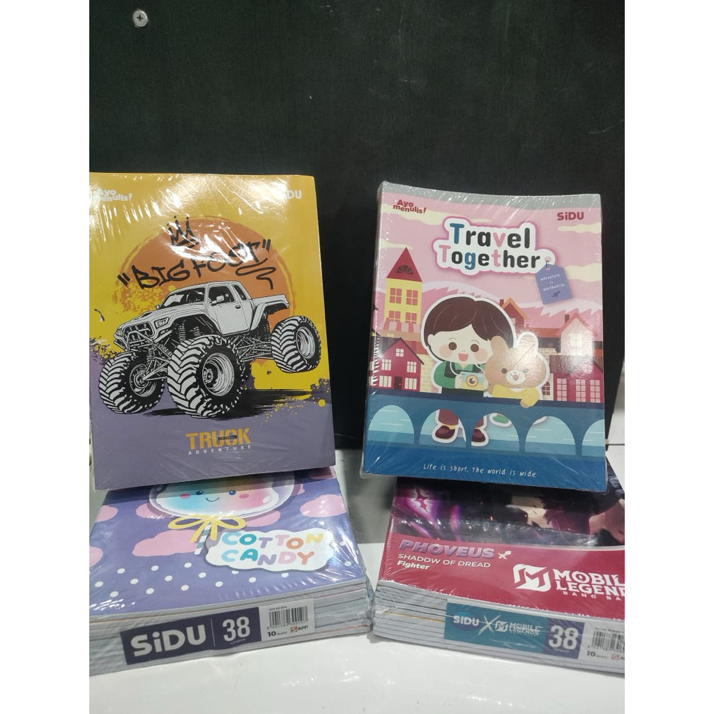 

BUKU SIDU 38 lembar isi 10 pack