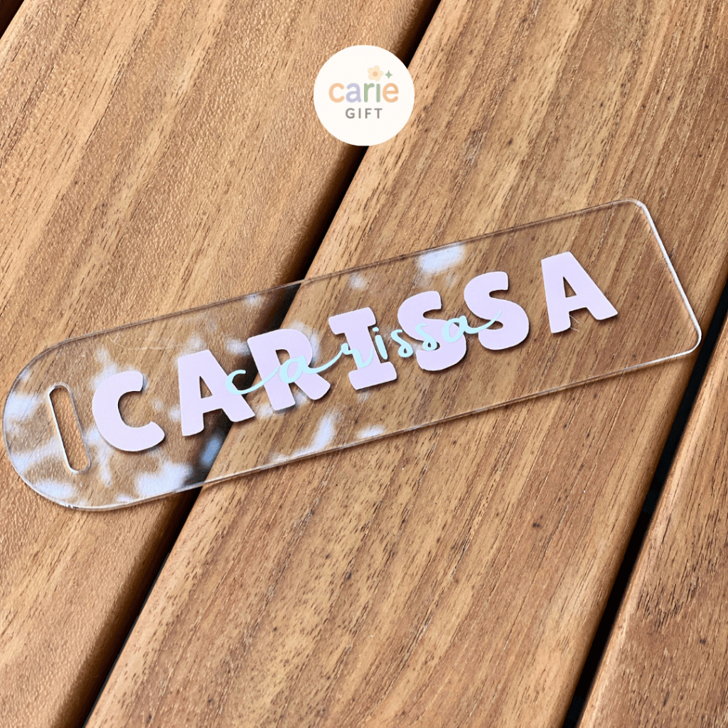 

Bookmark Custom Nama | Bookmark Aesthetic | Hadiah untuk teman | Hadiah untuk pacar | Kado Perpisahan | Kado Graduation