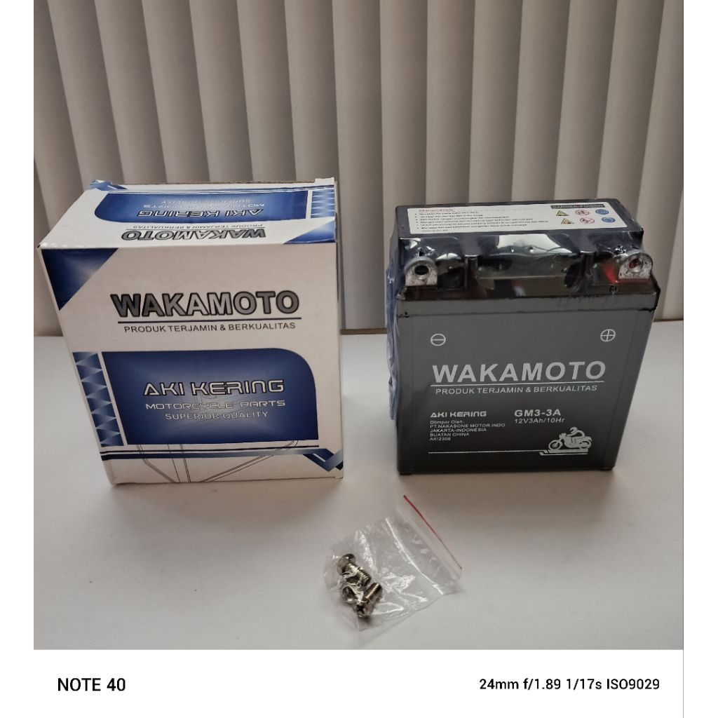 AKI KERING GM3-3A AKI MOTOR RX KING RXZ NSR SATRIA 2 TAK WAKAMOTO