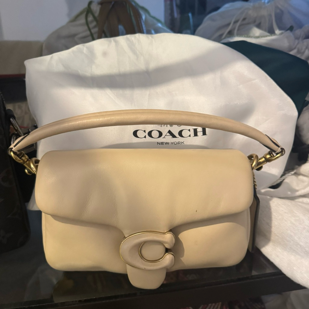 preloved coach tabby pillow mini