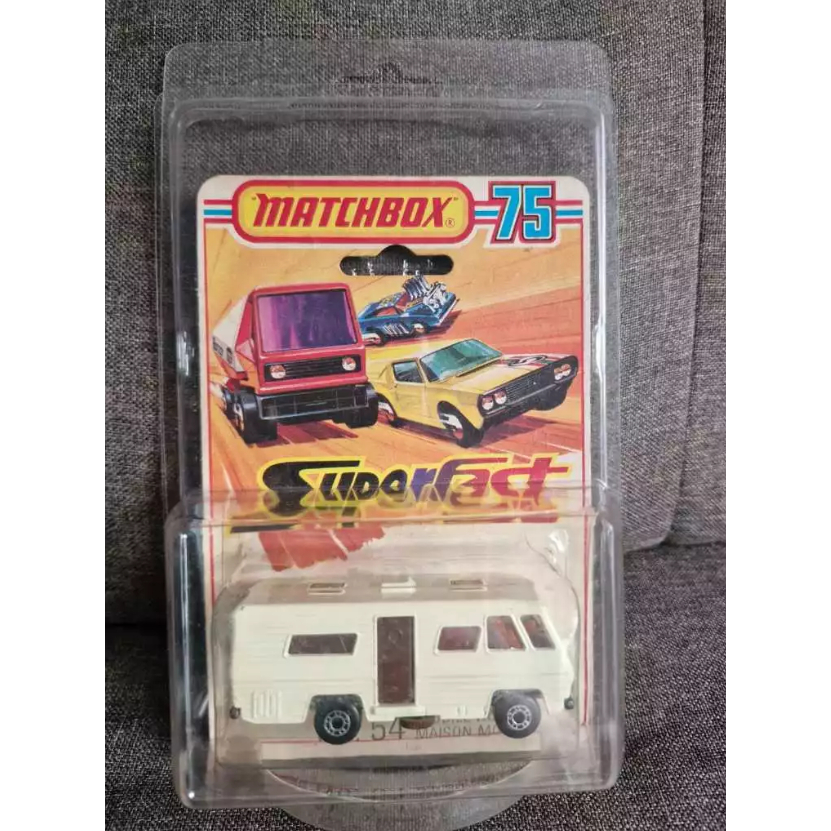 Matchbox Vintage Lesney Superfast 1980 Mobile Home, maison mobile