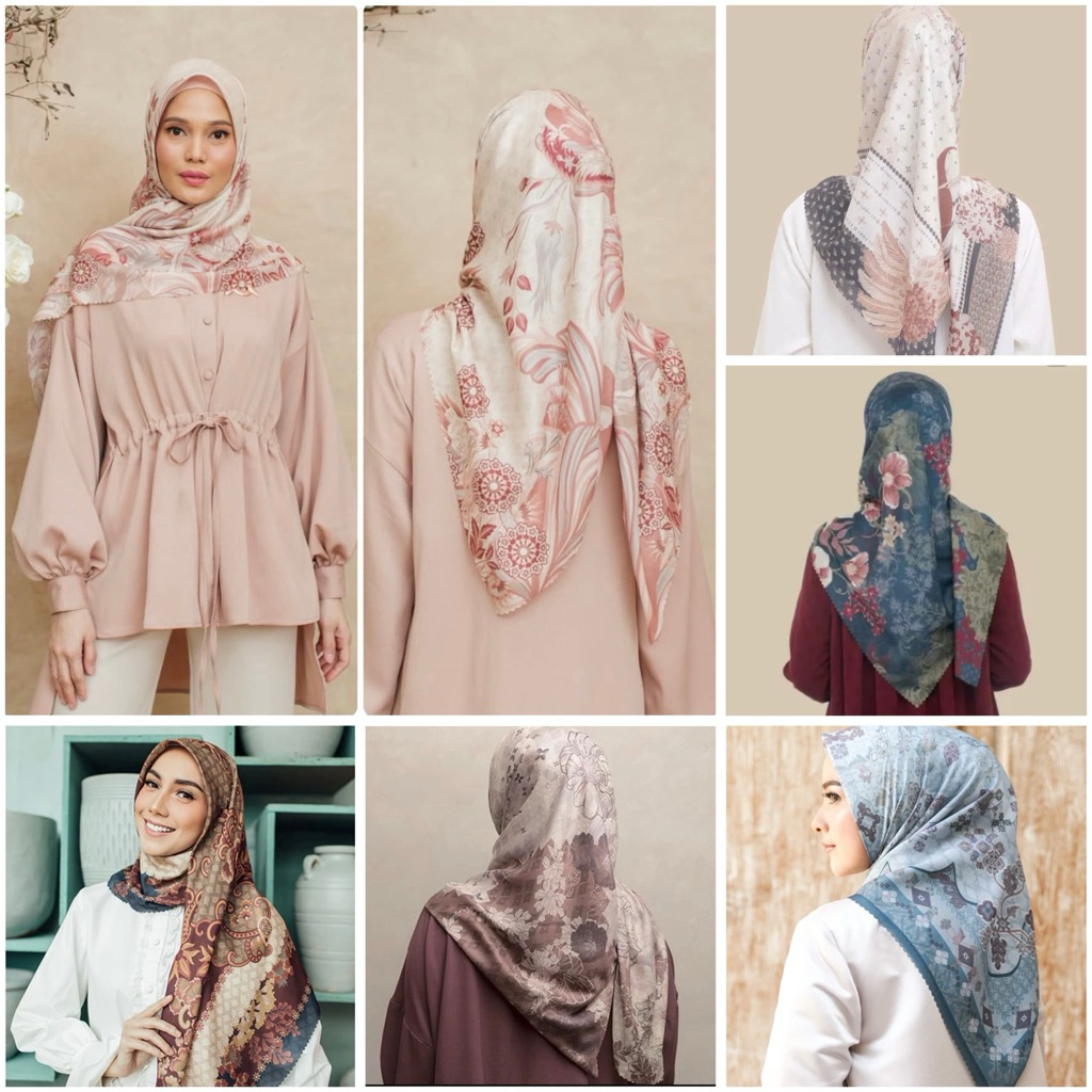 PRELOVED SCARF WEARING KLAMBY