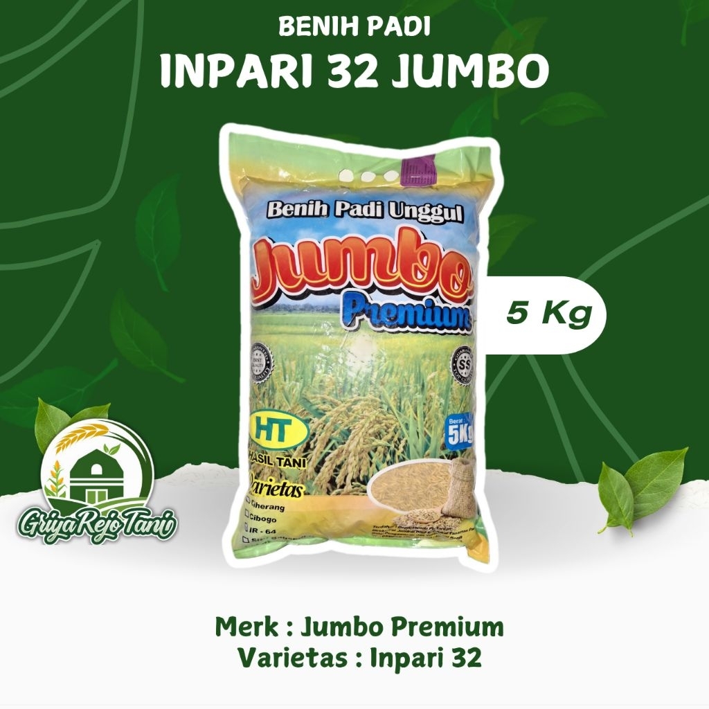 

Benih padi INPARI 32 Jumbo Premium 5kg