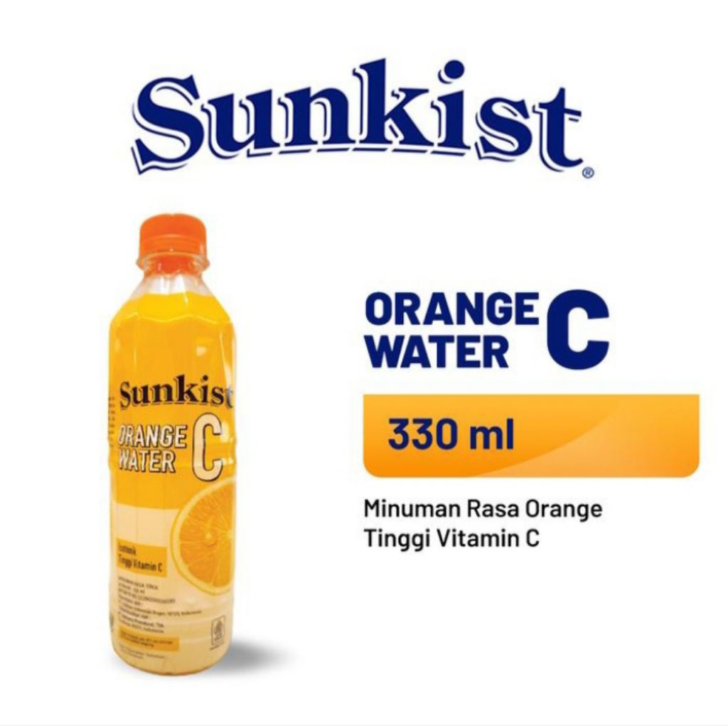 

SUNKIST ORANGE WATER 330ML