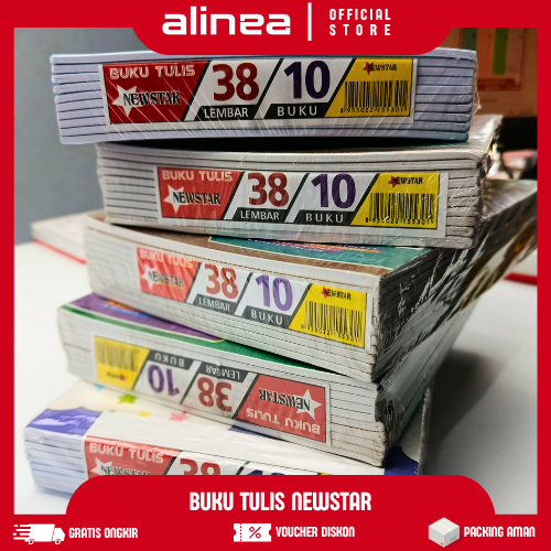 

[1pack] Buku Tulis Kecil 38 Lembar newstar Isi 10 pcs