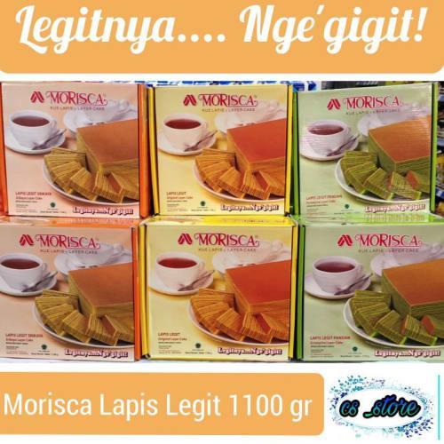 

[oddsolshop] pekanbaru/Morisca Kue Lapis / Layer Cake 1100GR Rasa Durian Pandan Kelapa Muda Cokelat