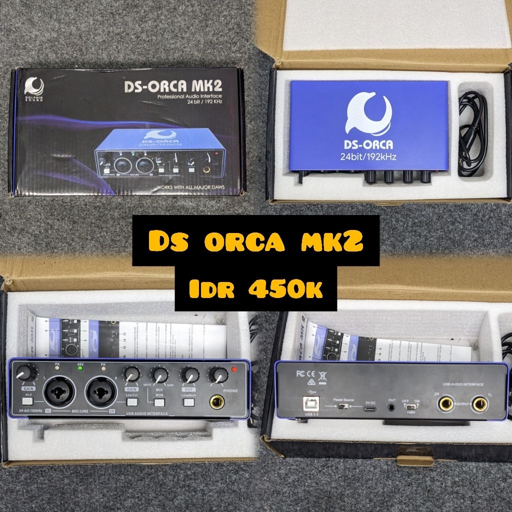 DS Orca Soundcard Recording Bekas