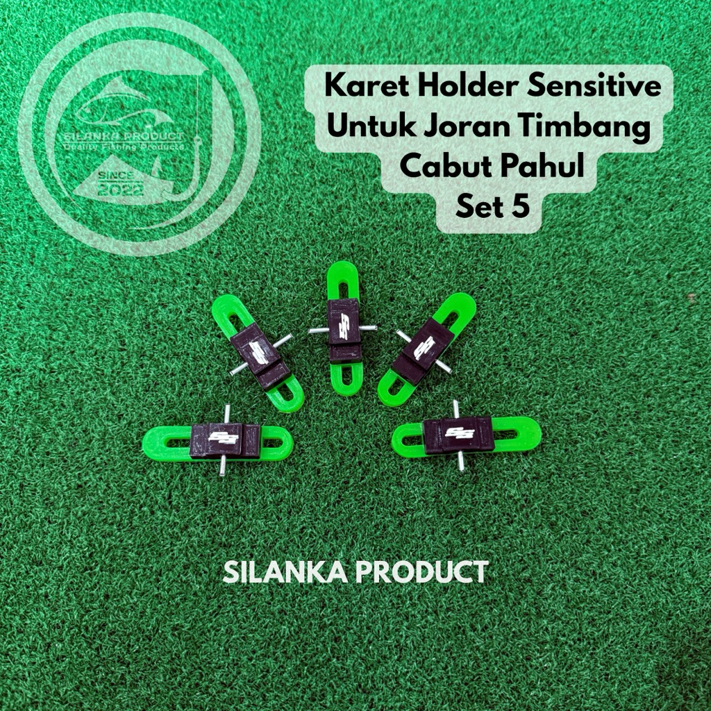 Karet Holder Senstive Joran Timbang Cabut Pahul Set 5 Termurah